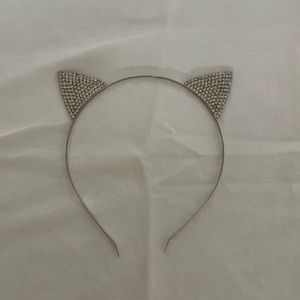 Unworn cat ear headband